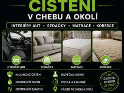Čištění interiéru Cheb