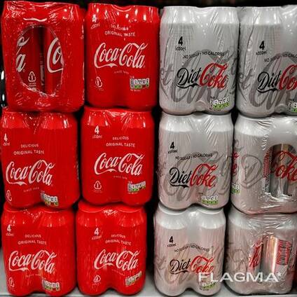 Coca-Cola plechovky 330ml a také 0,5l, 1l a 2l pet, nejlepší kvalita
