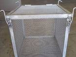 Crimped steel wire mesh and products made of it