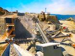 300-400 тонн/час стационарная дробильно-сортировочная установка с горизонтальным грохотом - photo 2