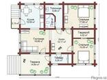 Экологически дом из архангельской сосны под ключ 120м2 - фото 7