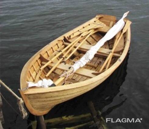 Fan-der-Flit rowboat. Custom built.