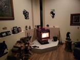 Biomass portable wood pellet fireplace wood stove - фото 1