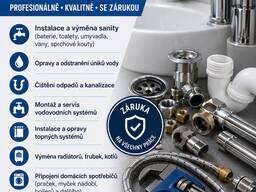 Instalatérské a topenářské práce