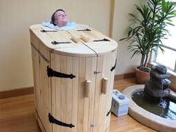 Mini sauna, fyto sud, miniaturní sauna, domácí saunový sud, vnitřní saunová kabina