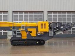 Mobile crushing plant Sumab 750 (Sweden).