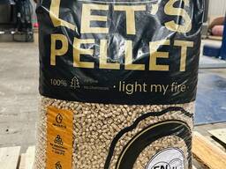 Peleta LetsPellet EnplusA1 UA022, borovice 6mm. Výrobce