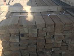 Sawn timber pine 50*100 /Доска сосновая обрезная 50*100 мм