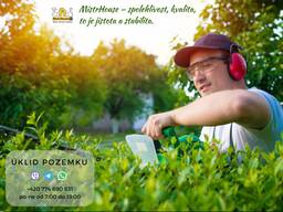 Служба садовника в Праге