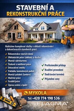 STAVEBNÍ A REKONSTRUKČNÍ PRÁCE